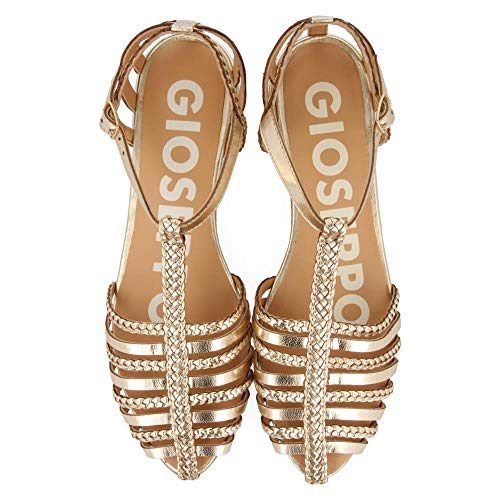 Gioseppo Harmony, Zapatos Tipo Ballet Mujer, Oro, 39 EU
