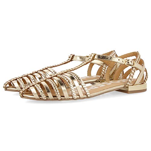 Gioseppo Harmony, Zapatos Tipo Ballet Mujer, Oro, 39 EU