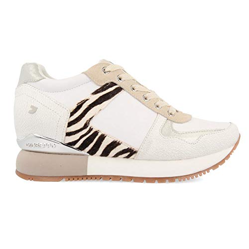 GIOSEPPO Meerut, Zapatillas Mujer, Multicolor (Cebra Cebra), 39 EU