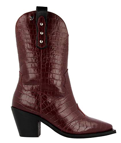 Gioseppo Rerik, Bota a la Altura de la Pantorrilla Mujer, Burdeos, 37 EU