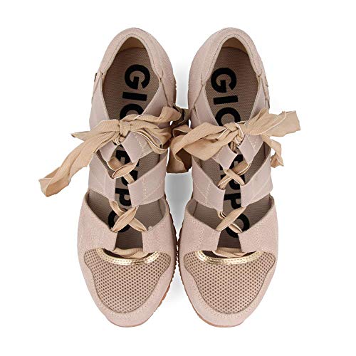 GIOSEPPO SAVOCA, Zapatillas sin Cordones Mujer, Beige (Beig Beig), 38 EU