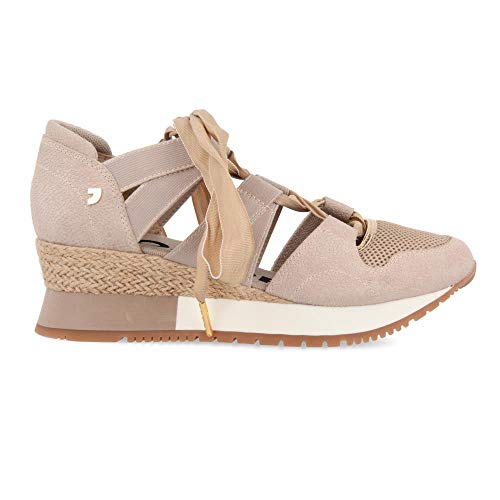 Gioseppo SAVOCA, Zapatillas sin Cordones Mujer, Beige (Beig Beig), 39 EU