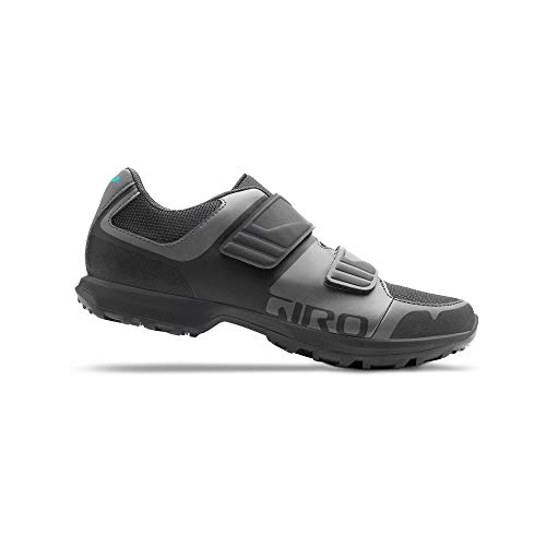 Giro Berm - Zapatillas de Ciclismo para Bicicleta Women's, Titanium/Dark Shadow, EU 37