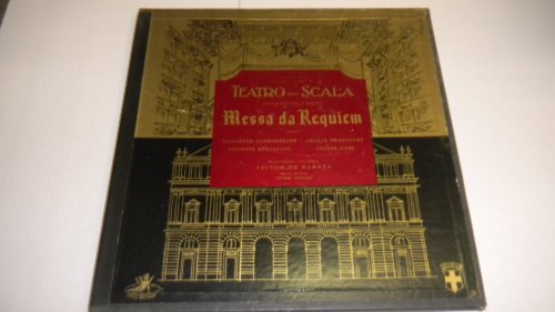 Giuseppe Verdi , Elisabeth Schwarzkopf , Oralia Dominguez , Giuseppe Di Stefano , Cesare Siepi , Victor De Sabata - Requiem Mass - Angel Records - ANG 35158, Angel Records - ANG 35159