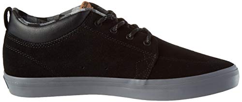 Globe GS Chukka, Zapatilla de Skate Unisex Adulto, Negro/Charcoal/Tela Escocesa, 45 EU