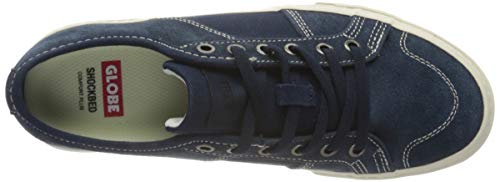 Globe Surplus, Zapatilla de Skate Unisex Adulto, Azul Marino/Blanco Antiguo, 45 EU
