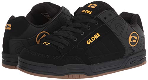 Globe Tilt, Zapatilla de Skate Unisex Adulto, Negro/Caramello, 38.5 EU