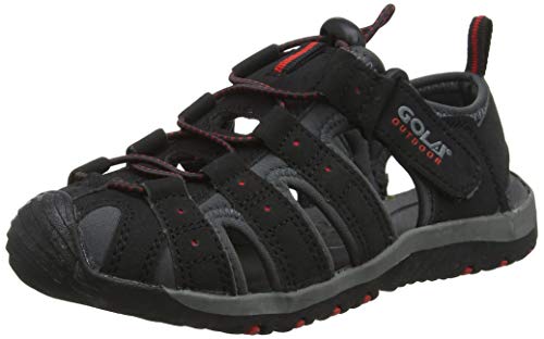 Gola Aka921, Botas de fútbol Unisex Adulto, Negro (Black/White BW), 36 EU