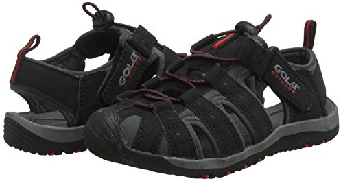 Gola Aka921, Botas de fútbol Unisex Adulto, Negro (Black/White BW), 36 EU