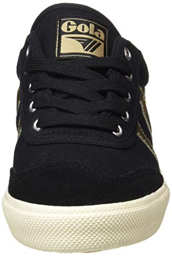 Gola Badminton, Zapatillas Mujer, Negro Dorado, 39 EU