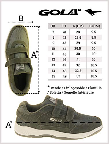 Gola San Luis, Zapatillas Deportivas para Interior Mujer, Grey Charcoal Dg, 44 EU