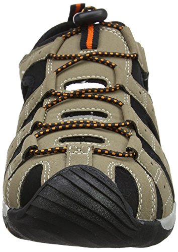 Gola Shingle 3, Sandalias Atléticas, Hombre, Beige (Taupe/black/burnt Orange), 41 EU