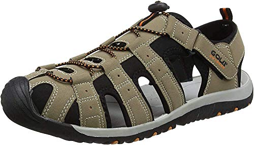 Gola Shingle 3, Sandalias Atléticas, Hombre, Beige (Taupe/black/burnt Orange), 41 EU