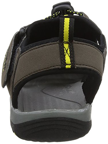 Gola Shingle 3, Sandalias Atléticas, Hombre, Marrón (Dark Brown/black/sun), 46 EU
