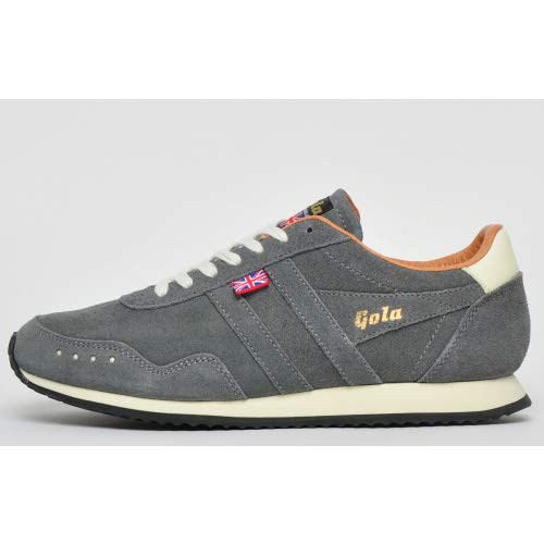 Gola Track Suede 317 Hombre Zapatillas Gris 41 EU