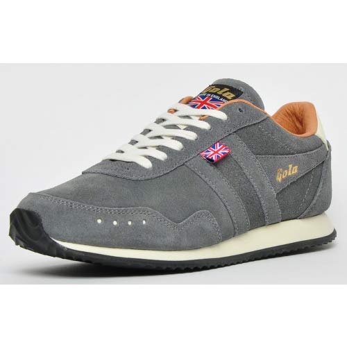 Gola Track Suede 317 Hombre Zapatillas Gris 41 EU