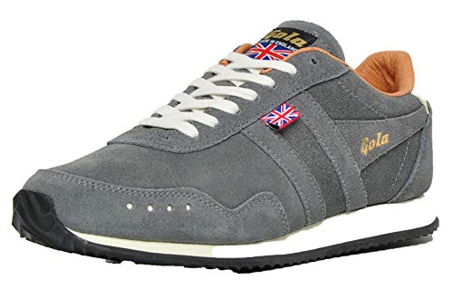 Gola Track Suede 317 Hombre Zapatillas Gris 41 EU