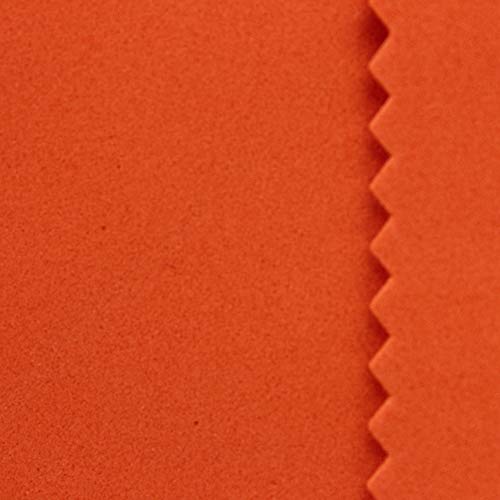 GOMA EVA POR METROS EN COLORES LISOS (NARANJA, 1 METRO)