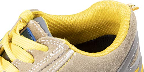 Goodyear Calzado de Seguridad S1P Mod.G1383053 Número 40 Gris/Amarillo Trabajo