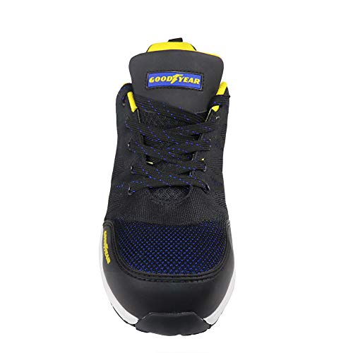Goodyear GYSHU1560 calzado de trabajo, 10/44, negro/azul, 1