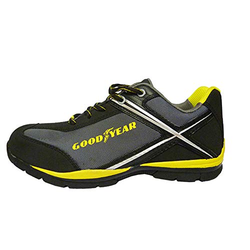 GoodyearGYSHU1511, Zapatillas de Seguridad Hombre, Negro (Black), 43 EU