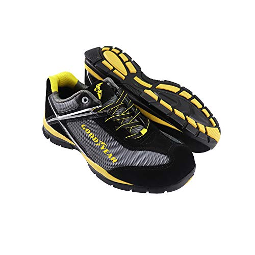 GoodyearGYSHU1511, Zapatillas de Seguridad Hombre, Negro (Black), 43 EU