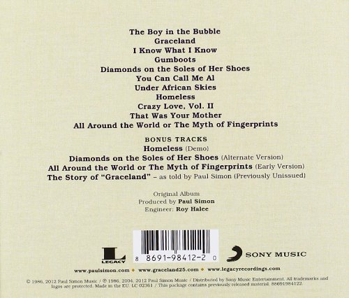 Graceland - 25th Anniversary Edition