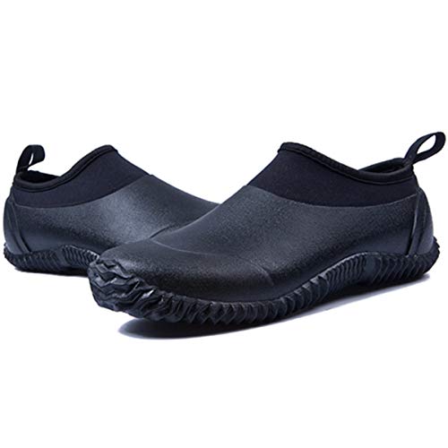 gracosy Zapatos de Agua Mujer Hombres Goma Botas de Lluvia de Neopreno Resbalón Impermeable Zapatos para Caminar Playa Zapatos Ligeros Zapatilla de Deporte Aqua