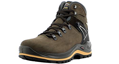 Grisport Zapatillas unisex para hombre y mujer de la línea Ranger de trekking y senderismo de piel de alta calidad, construcción de membrana., color Marrón, talla 42 EU