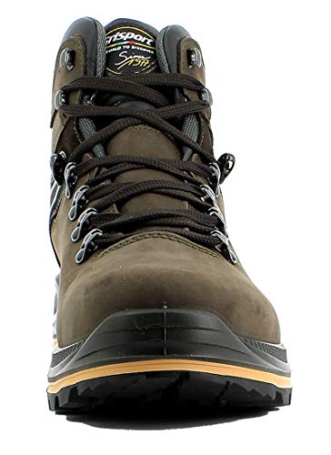 Grisport Zapatillas unisex para hombre y mujer de la línea Ranger de trekking y senderismo de piel de alta calidad, construcción de membrana., color Marrón, talla 42 EU