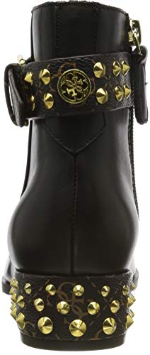 Guess Aelani Logo, Botines Mujer, Nero Blk BR Blk BR, 40 EU