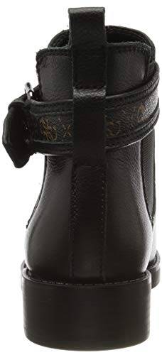 Guess Batel Low Boot Logo, Botines Mujer, Nero Blk BR Blk BR, 36 EU