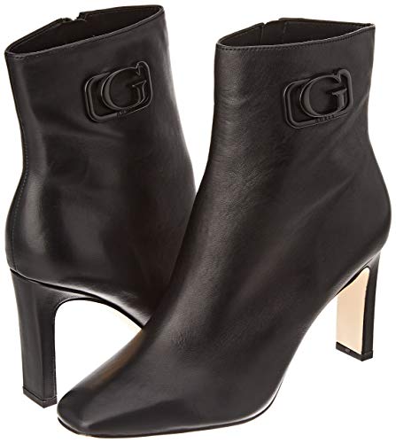 Guess BEVELYN/Stivaletto (Bootie)/LE, Botas Cortas al Tobillo Mujer, Negro, 40 EU