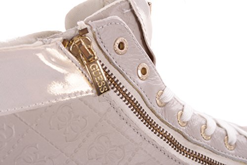 GUESS Botas de Deporte de Mujer Beige (EUR 41, Beige)