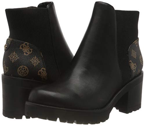 Guess BRIA, Botas Estilo Chelsea Mujer, Negro, 40 EU