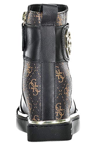 GUESS Falon Botines/Low Boots Mujeres Negro/Marrón - 40 - Botas de caña Baja