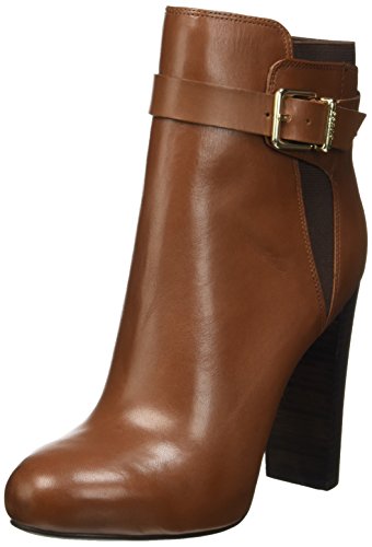 Guess FLDEN4LEA10, Botas Cortas de Tacón Mujer, Beige (Dtan), 35 EU