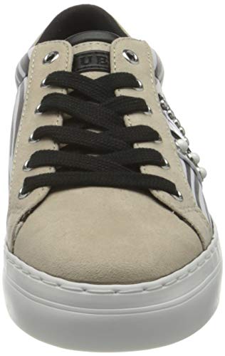 Guess GRASEY/Active Lady/Leather LIK, Oxford Plano Mujer, Blanco, 39 EU