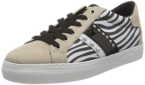 Guess GRASEY/Active Lady/Leather LIK, Oxford Plano Mujer, Blanco, 39 EU