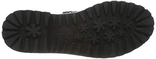 Guess Holanae/Stivaletto (Bootie)/le, Botas Biker Mujer, Negro (Black Colores/Op Paprika), 39 EU