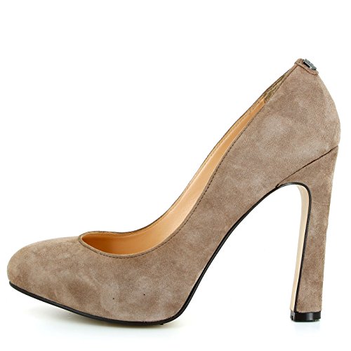 Guess Mujer Zapato de salón Tacones Altos, FL3SNESUE08, Gris, 40