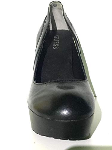 Guess Mujer Zapato de salón Tacones Altos, Negro, 38