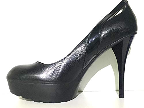 Guess Mujer Zapato de salón Tacones Altos, Negro, 38