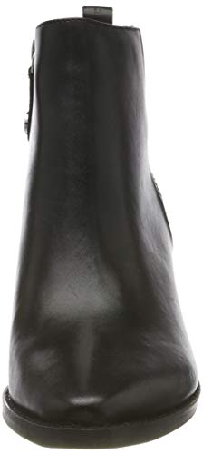 Guess Nishe/Stivaletto (Bootie)/Leat, Botines Mujer, Negro (Black Black Bl), 37 EU
