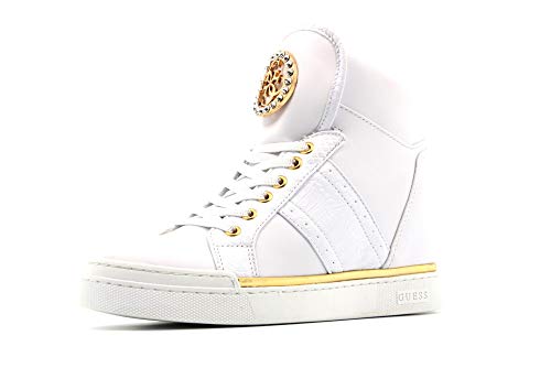 GUESS zapatos de mujer zapatillas con cuña interna FL5FREELE12 BLANCO talla 40 Color blanco
