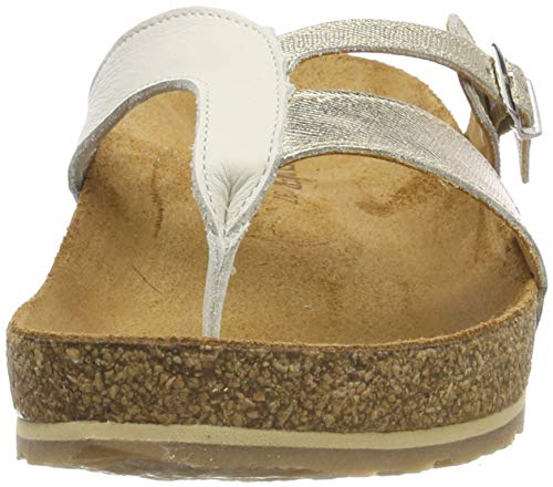 Haflinger Bio Clara, Chanclas Mujer, Dorado (Gold 715), 36 EU