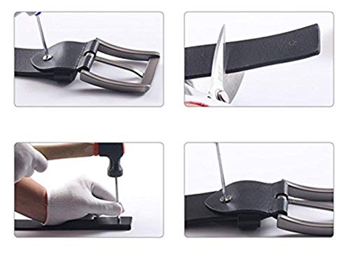 HaiDean Cinturón De Cuero Nener Nuevo Hombre Para Simple Casual Modernas Casual Auténti