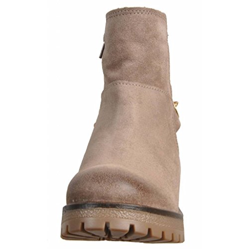 Hangar Botas Mujer 47222 para Mujer Beige 37 EU