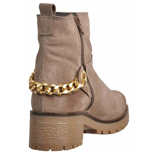 Hangar Botas Mujer 47222 para Mujer Beige 37 EU