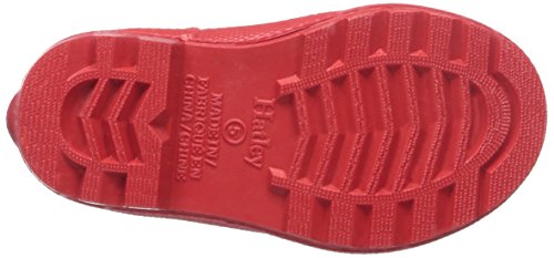 Hatley Printed Rain Boot Botas de agua de trabajo Niños, amarillo (Fire Trucks), 20 (4 UK)